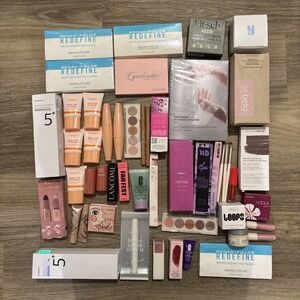 NEW 50 PIECE RESELLER LOT Makeup skincare CLINIQUE Ulta Benefit Urban Decay